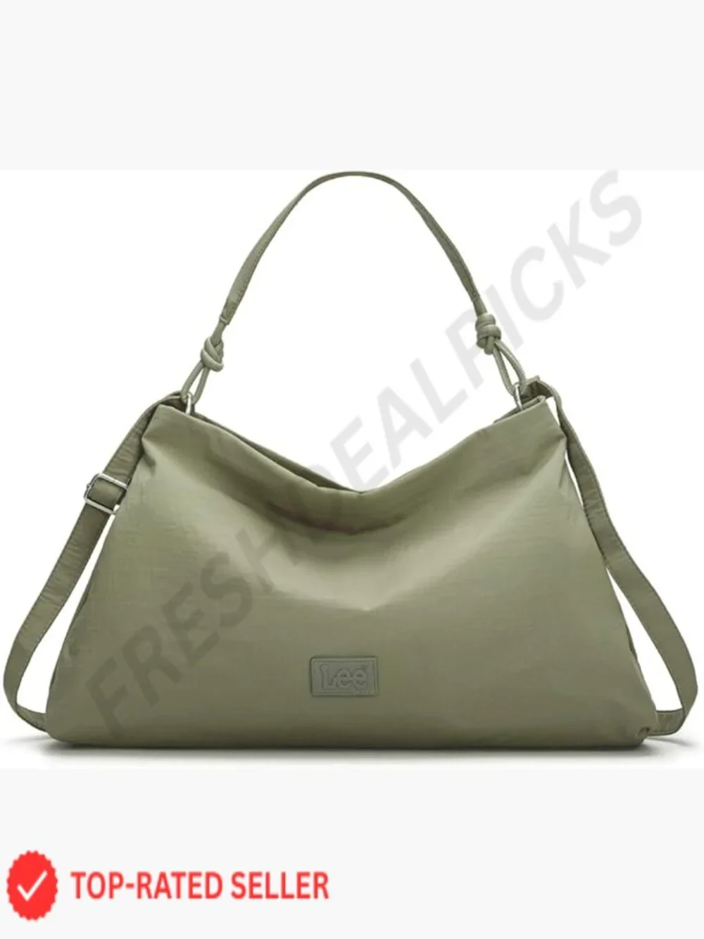 Slouchy Hobo Bag Lightweight Nylon Convertible Crossbody Shoulder Tote Casual